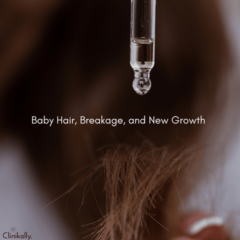 Summarising the Differences: Baby Hair, Breakage, and New Growth