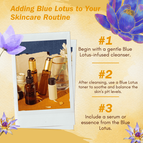 Adding Blue Lotus to Your Skincare Routine