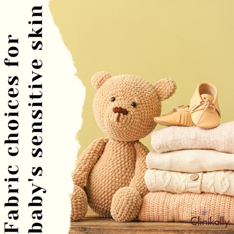 Fabric choices for baby's sensitive skin