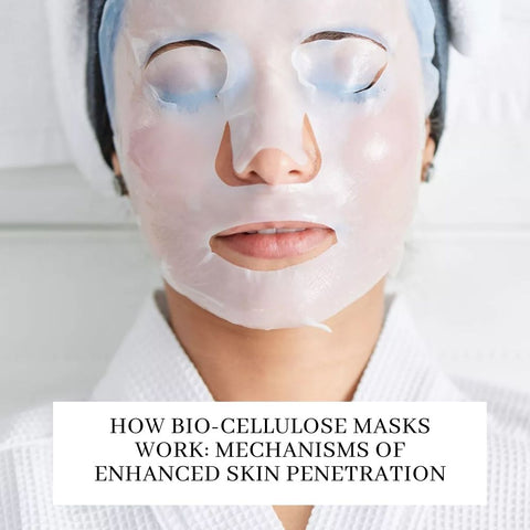 How Bio-Cellulose Masks Work: Mechanisms of Enhanced Skin Penetration