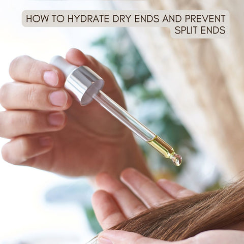 How to Hydrate Dry Ends and Prevent Split Ends