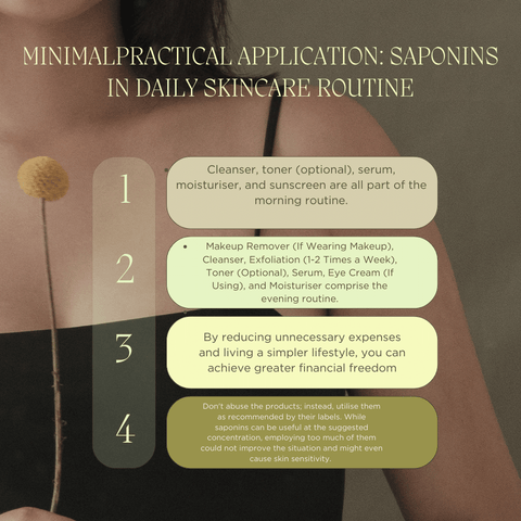 Practical Application: Saponins in Daily Skincare Routine