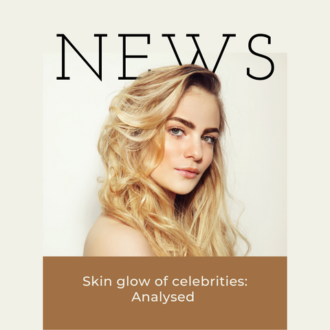 Skin glow of celebrities: Analysed