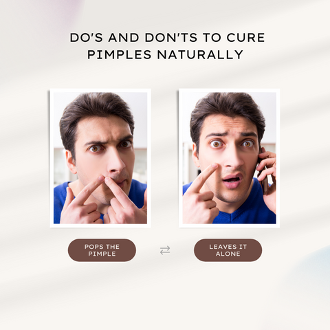 Do's and don'ts to cure pimples naturally