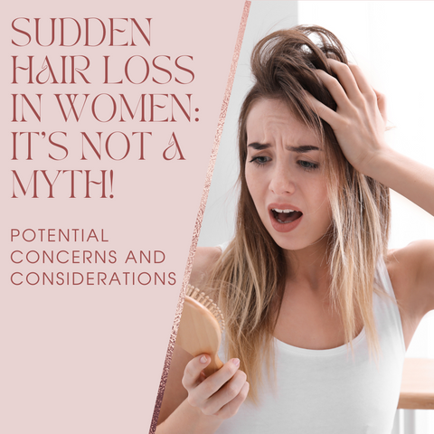Sudden hair loss in women: It's not a myth!