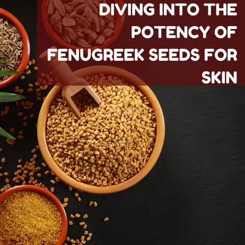 Diving into the Potency of Fenugreek Seeds for Skin
