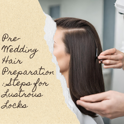 Pre-Wedding Hair Preparation: Steps for Lustrous Locks