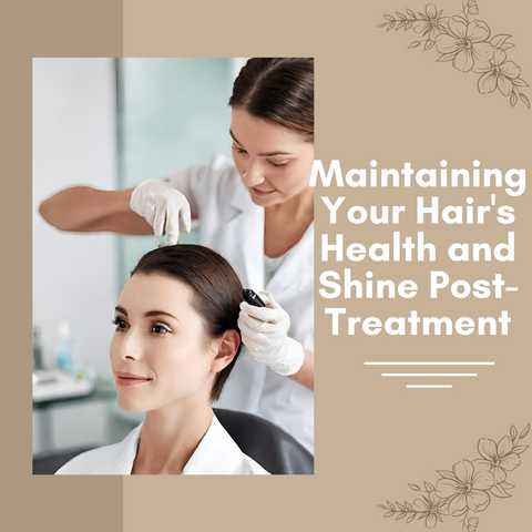 Maintaining Your Hair's Health and Shine Post-Treatment