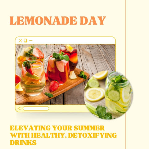 Elevating Your Summer with Healthy, Detoxifying Drinks