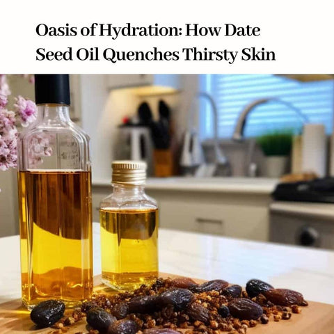 Oasis of Hydration: How Date Seed Oil Quenches Thirsty Skin