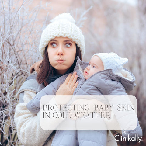 Protecting baby skin in cold weather