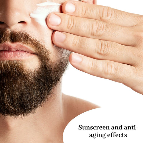 Sunscreen and anti-aging effects