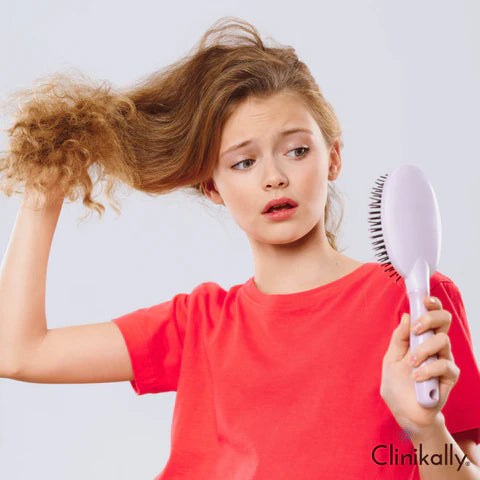 Causes of hair fall in teenage females
