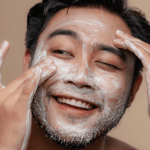Avoid side effects of washing face with soap