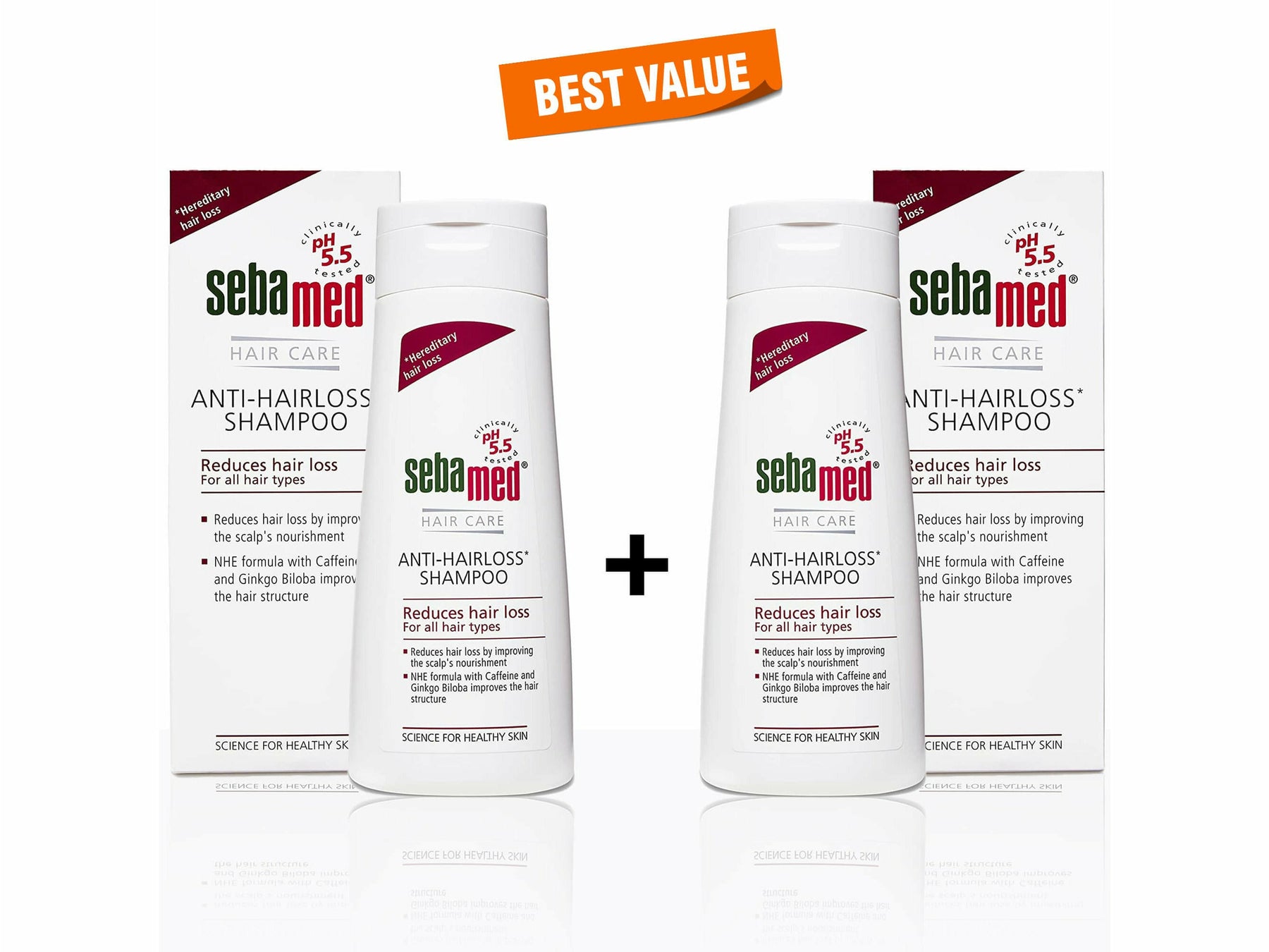Buy Sebamed Anti Hairloss Shampoo 200MlPh 55Reduces HairlossCaffeineGingko  BilobaAll Hair Types Online at Low Prices in India  Amazonin