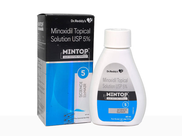 Dr Reddy Mintop Hair Fall Solution USP Packaging Size 60 ml at Rs  2100piece in Nagpur