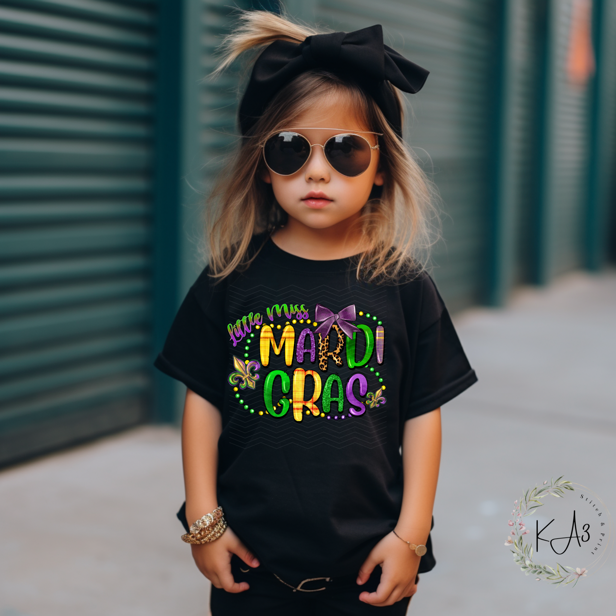 Mardi Gras Glittered Sweatshirt – KA3 Stitch & Print, LLC
