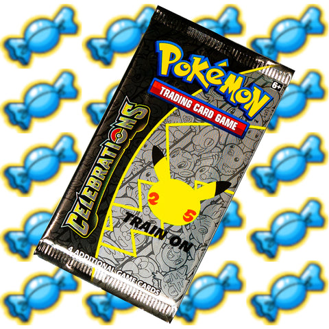 Celebrations Booster Pack – Rare Candy Rips
