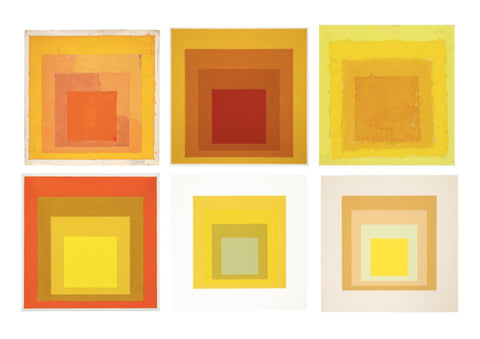 homage to the square, Josef Albers
