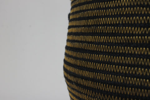 detail black and gold basket