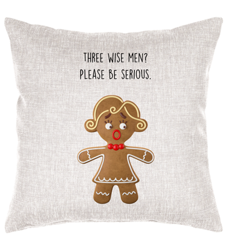 Three Wise Men Cottage Pillow