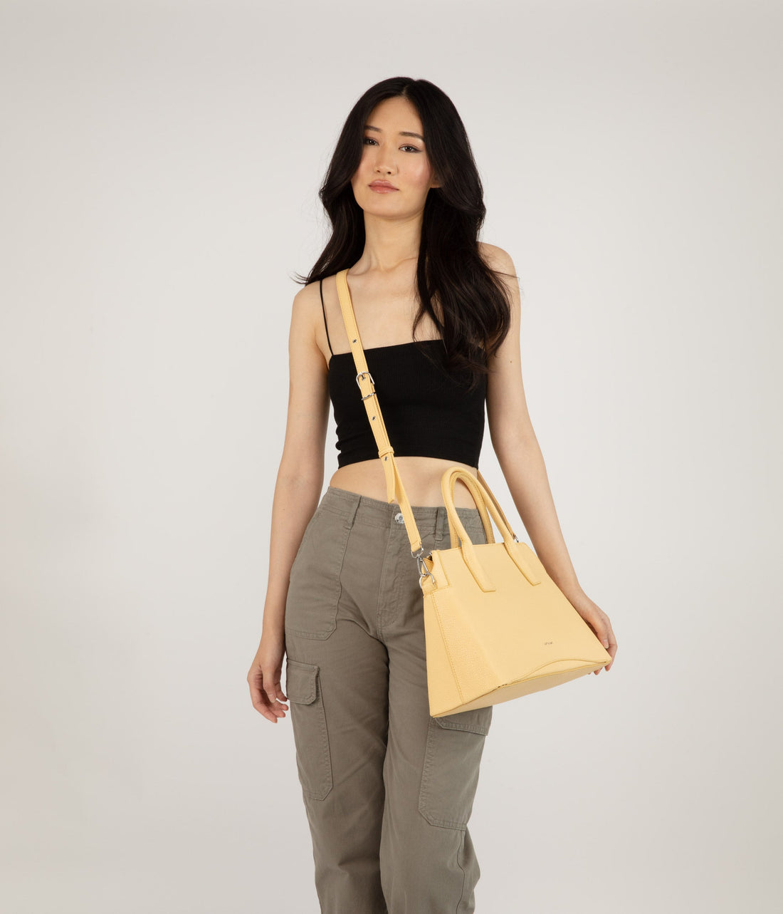 SOFI Vegan Crossbody Bag - Purity – Straight & Arrow Boutique