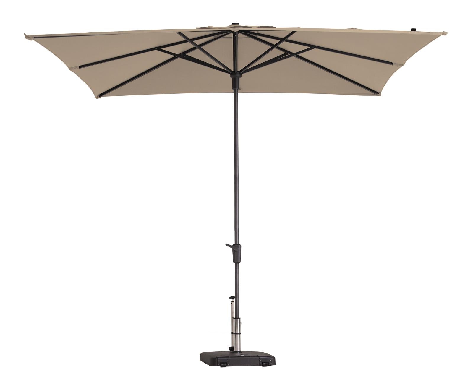 Beperkt Bezienswaardigheden bekijken onhandig Luxe vierkante parasol grijs kopen? | MaximaVida.com
