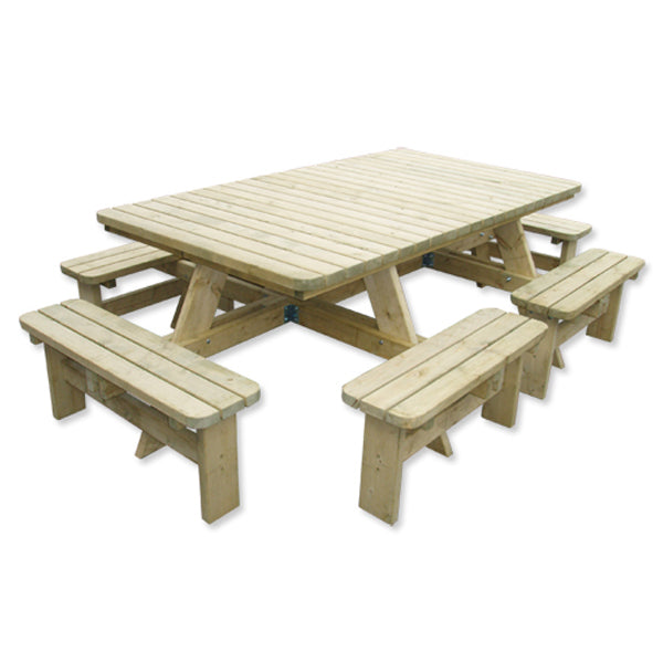 maximavida houten picknicktafel tallinn 300 cm 
