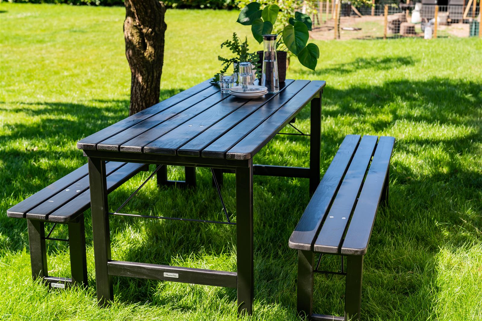 Licht Oriëntatiepunt elke keer Inklapbare blackwash picknickbank 200 cm kopen? | MaximaVida.com