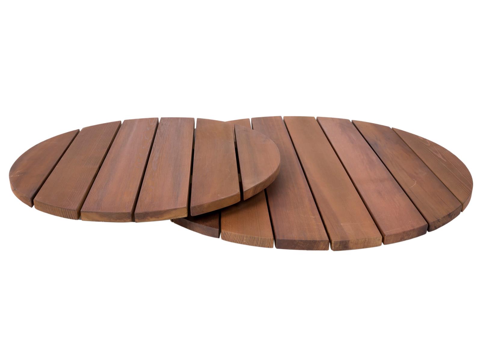 schoolbord Generaliseren Intiem Luxe set ronde mahoniehouten tafelbladen kopen? | MaximaVida.com