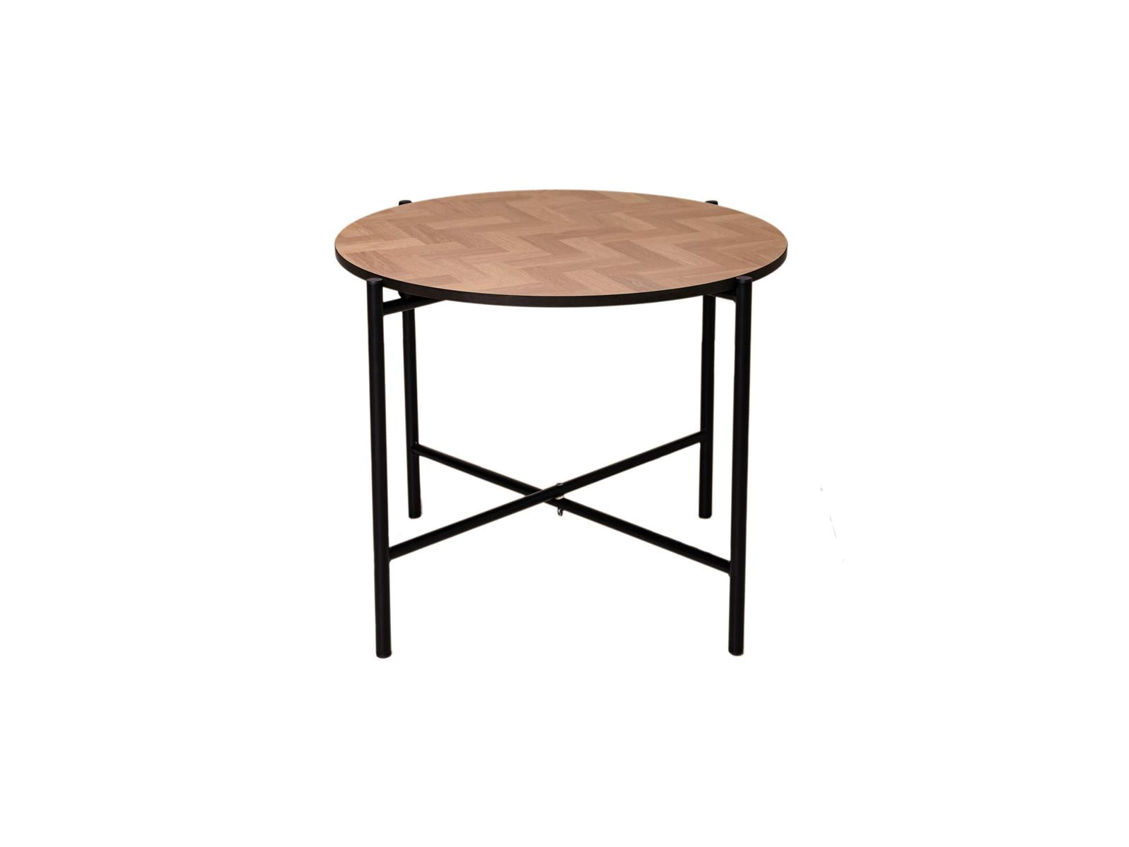 maximavida ronde salontafel copenhagen - fishbone look 49 cm 