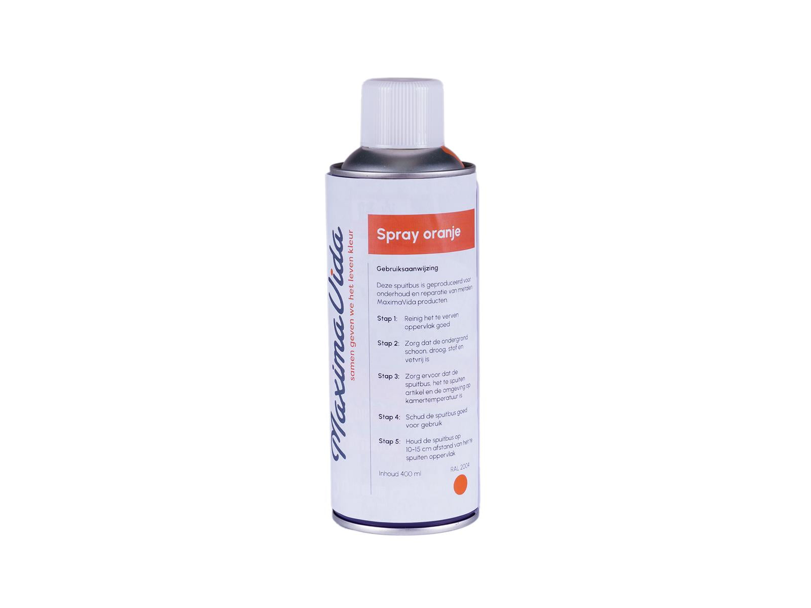 maximavida spray voor metaalproducten oranje - ral 04