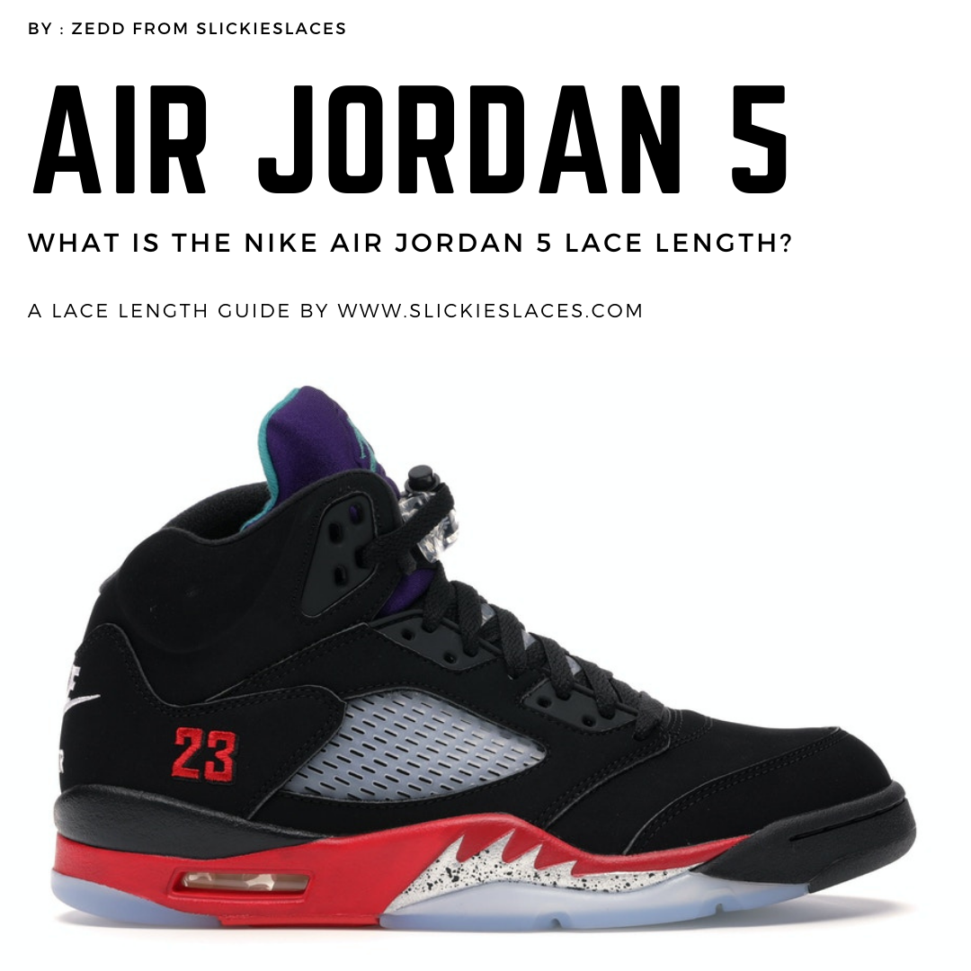 air jordan 5 laces