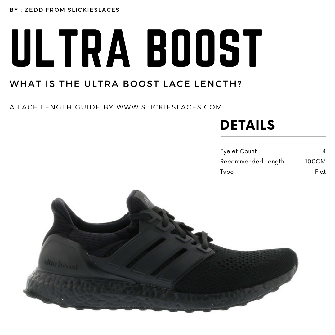 ultra boost shoelace length