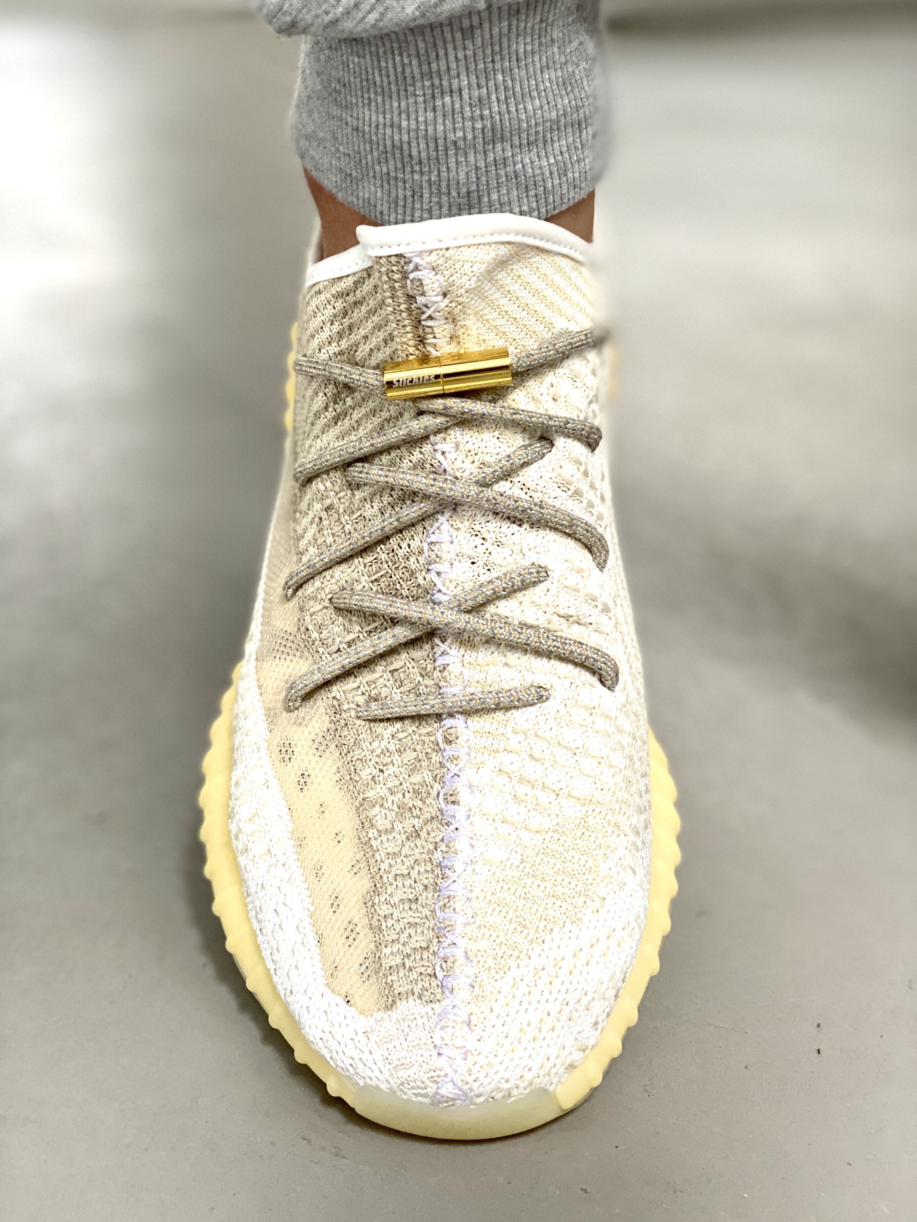 yeezy natural laces