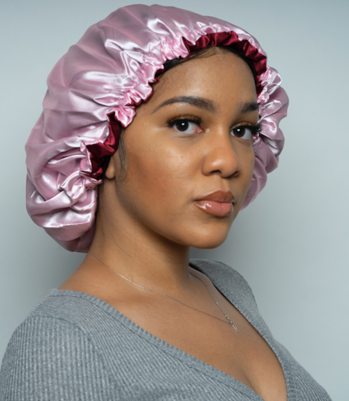 Glam’s Silk Double Lined Drawstring Bonnet – Glam By Ambam’s Beauty ...