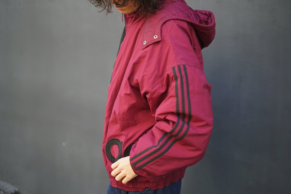 希少】【極美品】【adidas】70s 西ドイツ ナイロンジャケット+alummaq