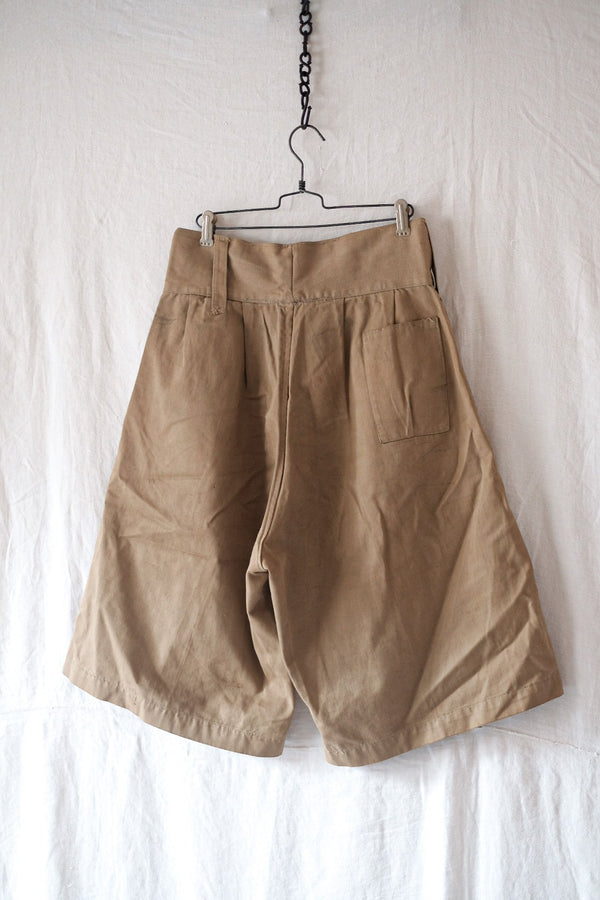 40s british army gurka shorts ダブルバックル - ショートパンツ