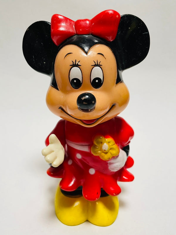 80's Disney ディズニー Minnie Mouse ミニーマウス Figure フィギュア ...