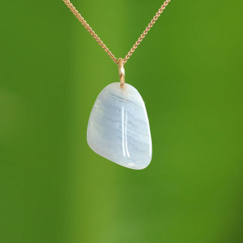 chalcedony pendant