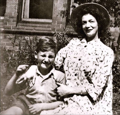 John Lennon and his mother Julia