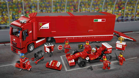 Lego Speed Champions F14 T Scuderia Ferrari Truck F1 Wudhub