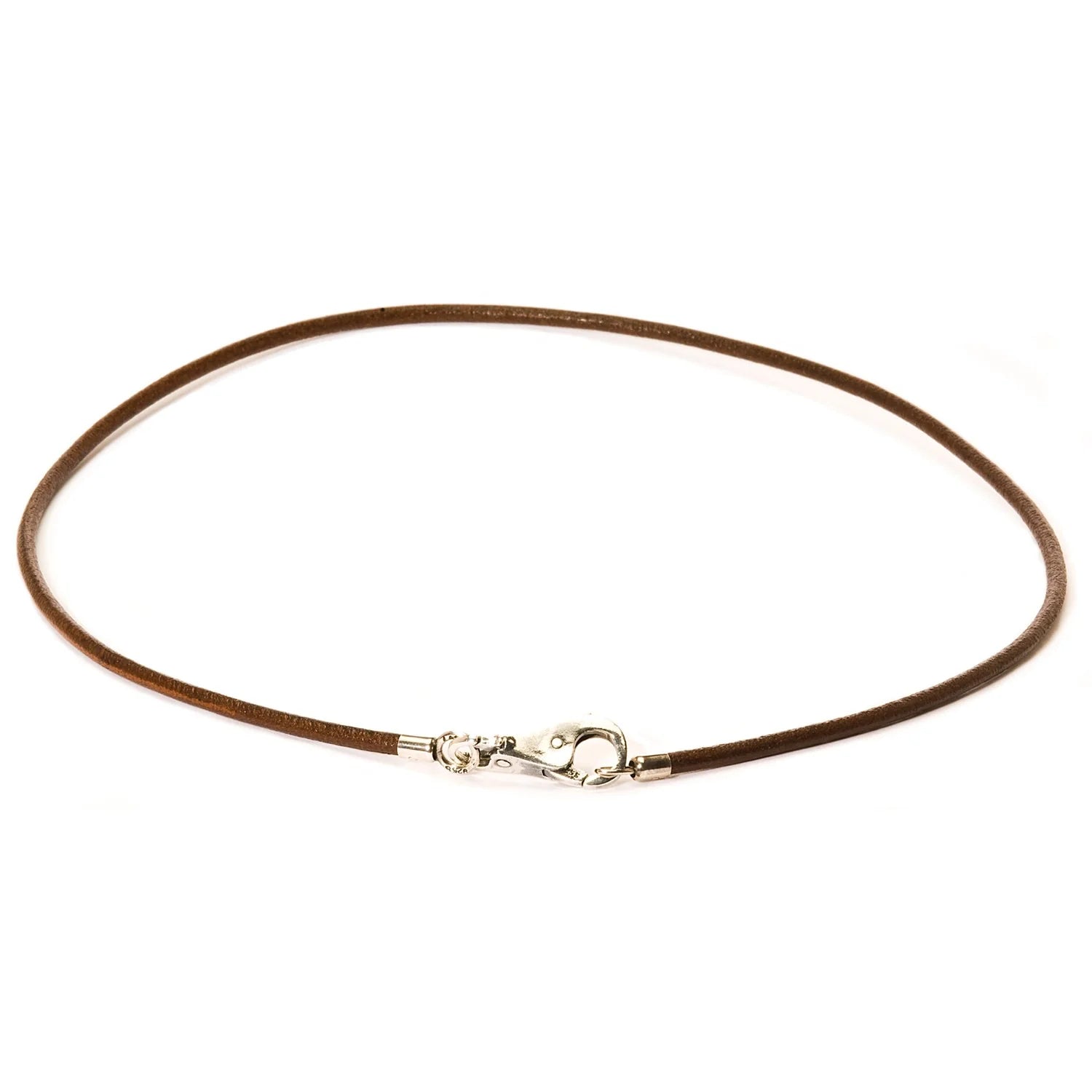 Base Trollbeads - Collana in Cuoio Marrone - TLENE-00001