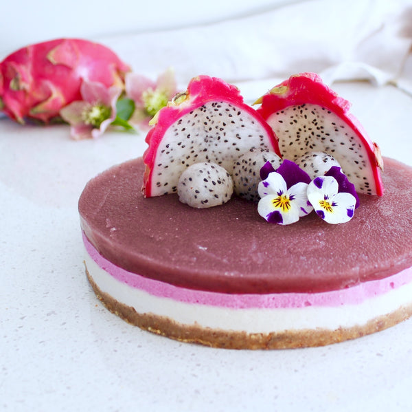 Acai and Pitaya Layer Cake