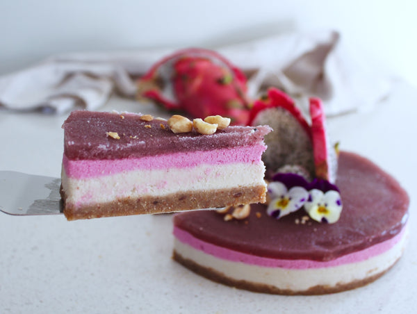 Acai and Pitaya Layer Cake