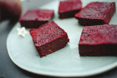 Raw Dark Beetroot Chocolate Brownies