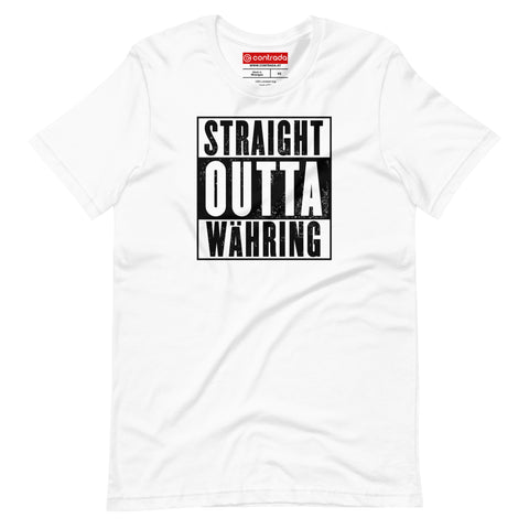 18., Waehring, Wien, „Straight Outta“, Modern Basic T-Shirt