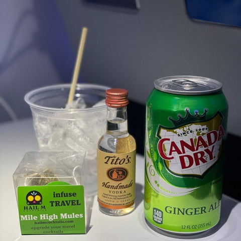 Moscow Mule Airplane Infusion