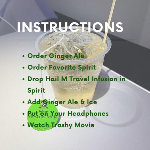 Instructions for Moscow Mule Infusion