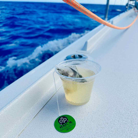 Moscow Mule Infusion on Sailboat